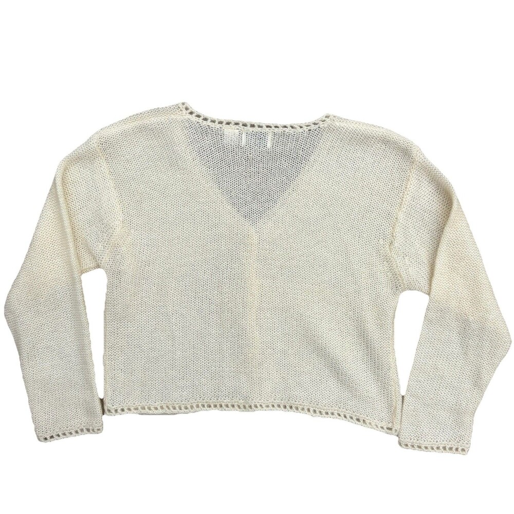 Vintage Paul Harris Design Button Up Knit Cardigan Sweater Women's Size M Mohair - Picture 4 of 11